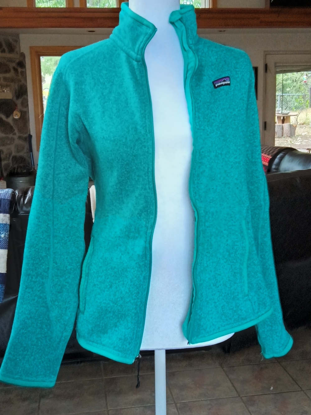Patagonia Teal Fleece Jacket - Women's Full-Zip